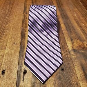 Nautica Executive Level Men's Diagonal Pinstripe Neck Tie
